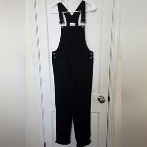 Universal Thread Black Denim Overalls